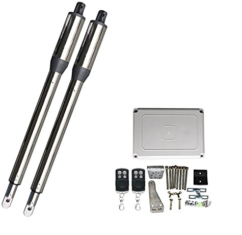 Abridor de puerta corredera, Abridor de puerta de giro automático de 300 kg con WIFI Control remoto Teclado inalámbrico Operador de puerta de giro eléctrico Control de acceso a motor,Potente abridor