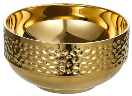 Warmhm Ciotola in Acciaio Inossidabile a per e Ciotola Isolata Termicamente Contenitore per Alimenti per Ristoranti e Casa