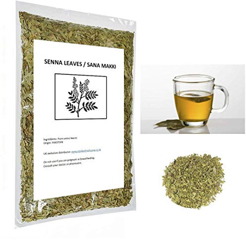 50gm Pure Herbal Senna Leaves | Natural Green Tea | Pure Sana Makki Leaves | Loose Tea coms in a Pouch with ziplock Bags for Freshness. Use to Cure Many Illnesses (50gm)