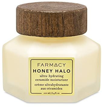 Farmacy Honey Halo Ceramide Gesichtsfeuchtigkeitscreme – Hydratisierende Gesichtslotion für trockene Haut (100 ml) Farmacy Honey Halo Ceramide Gesichtsfeuchtigkeitscreme – Hydratisierende