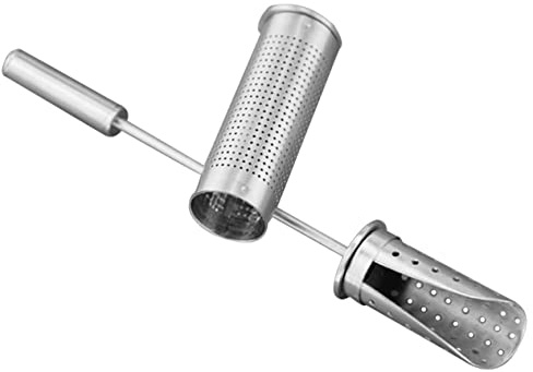 PRETYZOOM Infusor De Té Inoxidable Colador De Té Portátil Infusor Reutilizable Tubo Filtrante