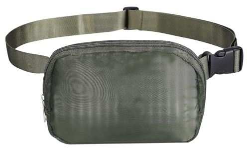 DEARMAMY Gürteltasche Für Damen Hüfttasche Verstellbare Bauchtasche Umhängetasche Outdoor Sporttasche Mit Mehreren Fächern Zum Laufen Wandern