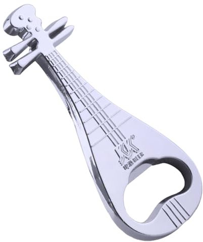 Abrebotellas de guitarra – Abridor de botellas personalizado | Abridores de botellas novedosos para hombres camareros | Accesorios de cocina, accesorios de bar, recogedor de tapas de cerveza para