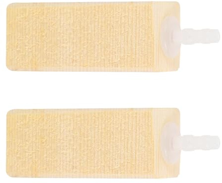 SHINEOFI 2 Piezas Piedra Aireadora de Madera para Acuario Difusor de Burbujas Finas para Skimmer y Oxigenación de Peceras de Agua Dulce y Salada Compacta y Ligera para Tanques de Peces y