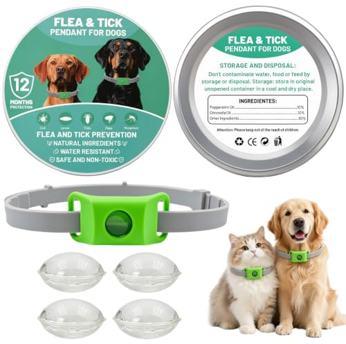 Collier Anti Puces et Tiques pour Chien et Chat