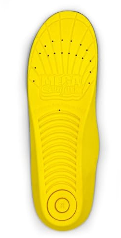 MEGAComfort Personal Anti-Fatigue Mat Shoe Inserts, Size M6-7/W8-9, Memory Foam Insoles and Shock Absorption, Ergonomically Designed, Reduce Pain and Improve Balance