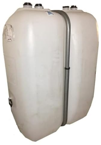 Réservoir rectangulaire pour essence/gasoil de 1000 litres homologué. Dimensions : Longueur 137 cm, Largeur 66 cm, Hauteur 140 cm
