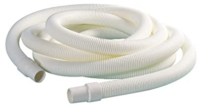 EDG by AQUALUX INTERNATIONAL - Tuyau Flottant Piscine Diamètre 38 mm Interieur avec 2 Embouts Fixes - Technologie Spiralée Haute Performance Anti Ecrasement - Longueur 7.5 m