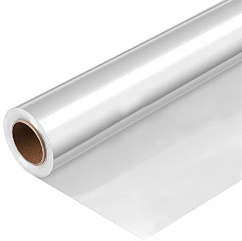 70 Stücke Transparentes Geschenkpapier, Klares Cellophan Rolle, Transparentpapier Blumenfolie Geschenkfolie, für Blumenverpackungen, Geschenkverpackungen, Basteldekorationen