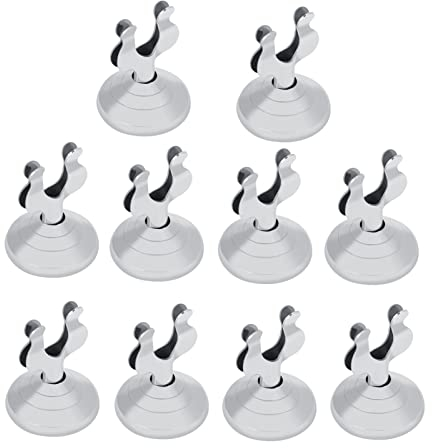 10 Pezzi Supporti Per Cartellini Segnaposto, Portacarte Segnaposto, Segnaposto Supporto Numeri Da Tavolo, Portanumero Da Tavolo in Acciaio Inossidabile Portacartelli Da Tavolo Portafoto Portafoto Port