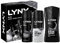LYNX Black Trio Deodorant Gift Set Body Wash, Body Spray & Anti-Perspirant perfect for his daily routine 3 piece