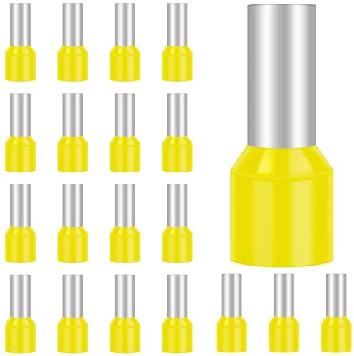 Hanibos Embouts de Câble Pré-isolés 25mm², Longueur 16mm Lot de 50 | Cosses Electriques a Sertir pour Installation Électrique, Automobile et Équipements Domestiques