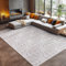 Carpetsale24 In- & Outdoor Teppich 120x170 cm – Wetterfest & Pflegeleicht – Creme Teppich mit Rauten Design & 3D Hoch-Tief-Effekt – Für Küche, Terrasse, Balkon, Wohnzimmer & Schlafzimmer