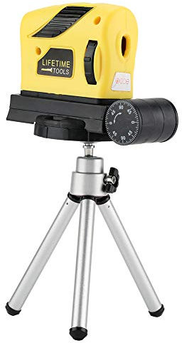 Nivel, nivel con trípode, regla de nivel de 360° giratoria, alineación vertical horizontal con soporte para trípode