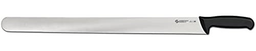 Ambrogio Sanelli - Supra - Cuchillo Kebab. Mango ergonómico de polipropileno, color negro. Hoja: lisa y estrecha, punta redondeada, Nitro-B acero inoxidable nitrógeno. 55 cm.