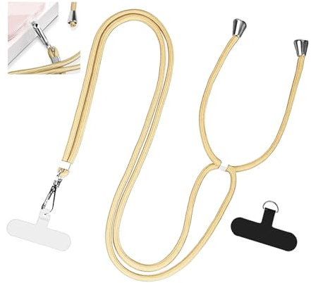 1 Piece Of Mobile Phone Strap, With 2 Pieces Of Mobile Phone Strap Clips, Mobile Phone Chain, Carabiner Mobile Phone Strap, Mobile Phone Case Strap, Mobile Phone Neck Strap, Mobile Phone Lanyard