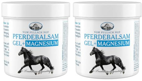 Bálsamo de Caballo con Magnesio 250 ml | Gel Refrescante Corporal (2 Unds)