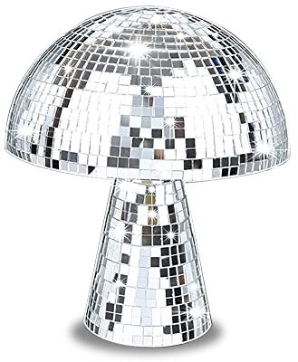 Espejo De Seta Discoteca, Adorno De Bola De Discoteca De Setas,Espejo Creativo De Bola De Discotec,Bola De Discoteca Reflectante