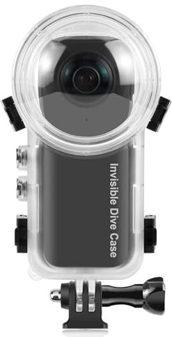 Invisible Dive Case for Insta360 X4, PULUZ 50m/164ft Waterproof Case Underwater Diving Housing Shell for Insta 360 X4 Protective Case with Accessories