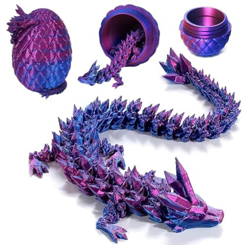 3D Gedruckter Dracheim Geheimnisvolle Drachen Spielzeug Realistische Realistische Beweglicher Drachen Figuren flexible Gelenke Weihnachten Heimdekoration Schreibtischspielzeug Heimbürodekoration