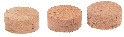 WESIEVYA 3stücke Tenorhorn Wasserklappenpolster Kork Ersatzpolster Instrumenten Zubehör Dichtung Kissen Ersatz Khaki