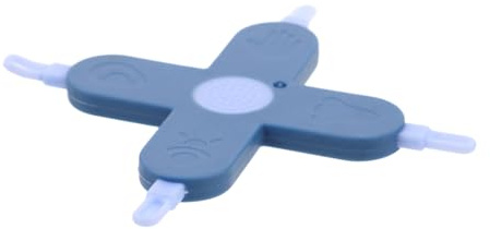 TOYANDONA Herramienta de Cuidado para Bebés Diseño Cruzado, Limpieza Nasal y Oídos Segura, Adecuado para Recién Nacidos