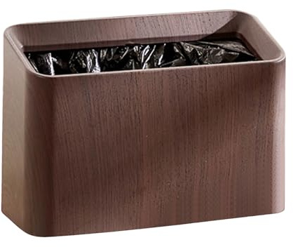 Yianyal - Bandeja de basura para mesa, pequeña papelera, almacenamiento compacto para residuos en mesa, sala de estar, cocina, dormitorio y baño