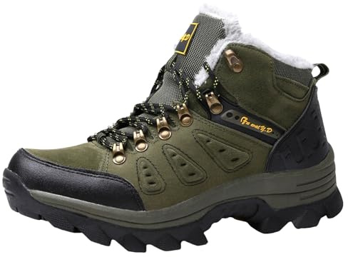 Bottes Fourrées Homme Chaussure Bûcheron Botte De Securité À Fermeture Éclair Chaussures Sécurité Pour Hiver Tactique Militaire Couvreur Hommes Chasse Tactiques Boots Femme Ceinture Boucle Rapide