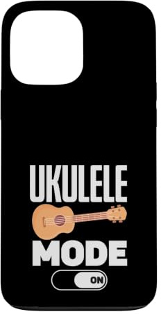 Mode ukulélé Amusant sur Lecteur d'instrument de Musique Coque pour iPhone 13 Pro Max