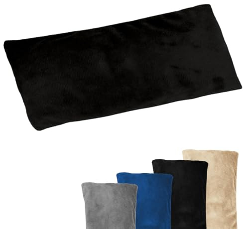 Vivezen - Bouillotte chauffante ou refroidissante 10 x 22 cm déhoussable pour toutes parties du corps - Plusieurs coloris