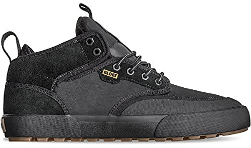 Globe Motley Mid Skateboardschuhe - Black/Black Summit - US 11.5