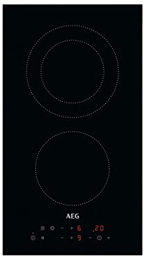 3000 Domino/Autarkes - Piano cottura in vetroceramica, 30 cm