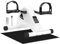 Pedaltrainer, Beintrainer für Zuhause, Leisem Motor, 6 Geschwindigkeitsstufen, Heimtrainer Senioren Rehabilitation Zuhause Fitnessgeräte