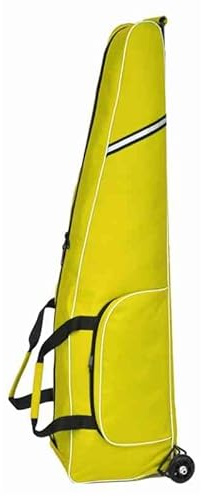 TBQATNTS Fencing Bag,Oxford Material,Fencing Bag with Wheels, Fencing Suit Trolley Sword Bag,Fencing Storage Bag for Epee Saber and Foil Equipment for Fencing Sword Suit and Mask,Yellow