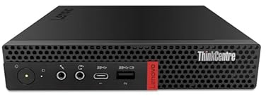 Lenovo ThinkCentre M720q Mini-PC, Intel® Core™ i3-8.Gen, 16 GB RAM, 256 GB SSD Business Office Multimedia Computer mit 24 Monaten Garantie! USB 3.0 Windows 11 Prof. 64-Bit inkl USB Stick