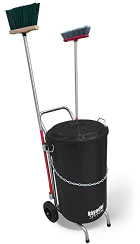 Náyade System Street Cleaning Cart Eco Plus- Carro de Limpieza viaria + Cubo y Tapa 120 Lt.