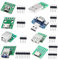 DAOKAI 8 Pcs USB to DIP Adapter 2.54mm USB Type-C/Type-B/USB 2.0 / USB 2.0 Male/USB 3.0 / Micro USB/Mini USB/USB 4 in 1 to DIP Converter Breakout Board with Pin Header