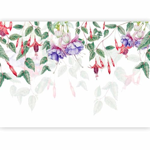 murando Fotomurales Flores 350x256 cm XXL Papel pintado tejido no tejido coración Pared corativos Murales morna Diseno Fotográfico Naturaleza Botánico Motivo Floral b-C-10298-a-c