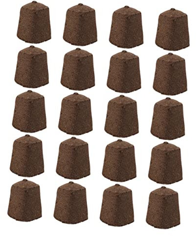 HEMOTON 20pièces Bloc Nutrient Pour Culture Soilless Blocs De Semis Pratiques Pour Fleurs Et Légumes Repiquage Et Transplantation