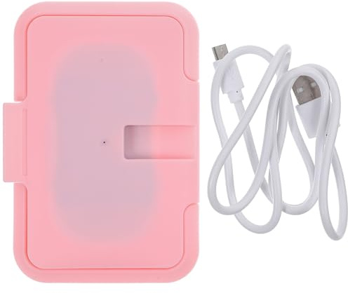 SAFIGLE Scaldasalviette USB Portatile per Ragazzo Ragazza con Controllo Temperatura Riscaldatore Salviette Umide per Casa e Viaggio Riscaldamento Rapido e Uniforme Compatibile con