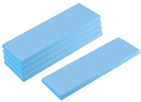 Perfeclan 5 Pezzi di Blocchi di Schiuma Base Diorama Fogli di polistirolo espanso Vuoti Versatili Materiali da Costruzione per composizioni Floreali Arti e, 3 Cm di Spessore