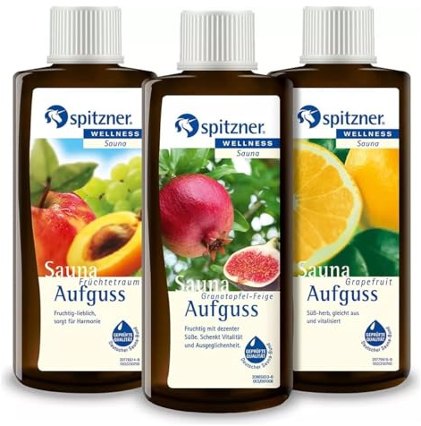 Spitzner Kit d'infusion pour sauna Fruit Dream (3 x 190 ml)