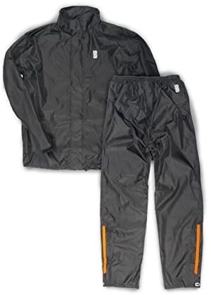 OJ Sistema Nano - Set di pioggia nero, taglia S