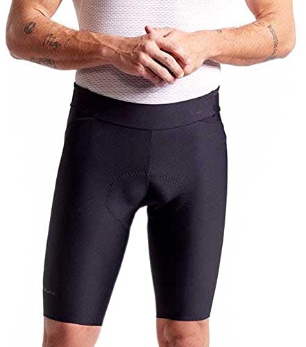 PEARL IZUMI Men's 10.5 Attack Air Shorts, Breathable with Reflective Fabric, Black, Small