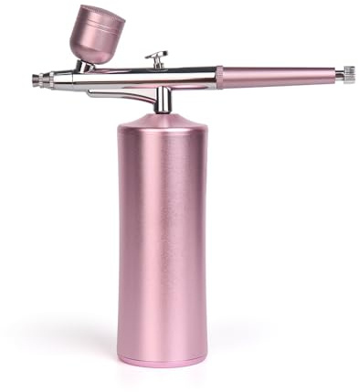 KADS Nail Cordless Airbrush Nail Spray Gun with Air Compressor Kit