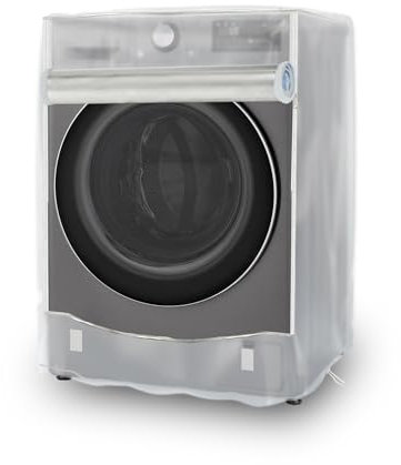 Washer Dryer Cover Frosted PVC Moisture Resistant Dustproof 27x33x39 Inch