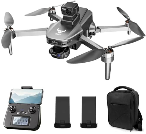 Teeggi SG109 MAX2 4K HD-kameradrönare för nybörjare, 360° hinder undvikande, 2-axlar Gimbal, 22 minuters flygning, GPS smart retur, professionell RC Quadcopter, 2 batterier