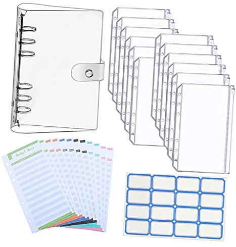 Tofficu Sparbuch Mit Geldumschlägen Budgetordner Zweckplaner Budgetplaner Notizbuch Haushaltsbuch