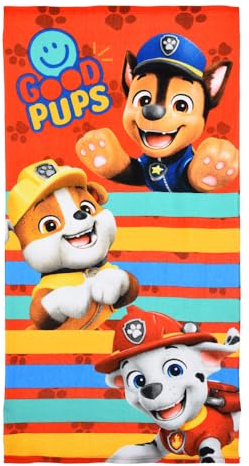 Toalla de playa Paw Patrol microfibra poliéster toalla infantil 240gsm tamaño 70x140cm playa piscina
