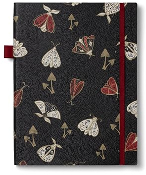 IF Bookaroo Bigger Things Carnet de notes Motif papillons de nuit